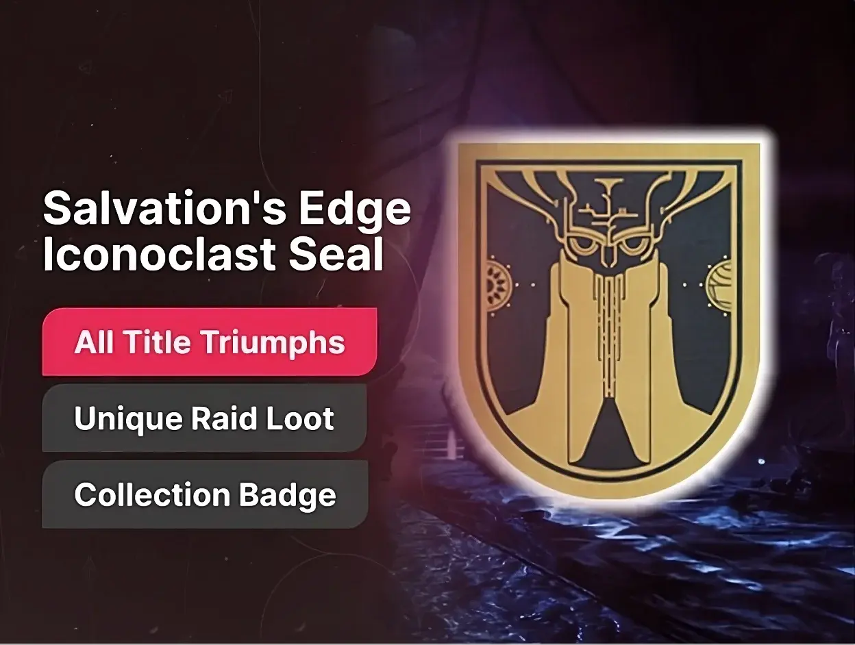 Salvation’s Edge Raid Boost & Carry